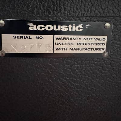 Acoustic 150 Amp Head/105 4x12 Cabinet Stack With Original Leather Covers (1970s) image 10