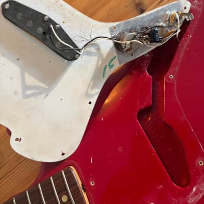 Fender Musicmaster Bass 1972 - 1975 - Dakota Red image 9