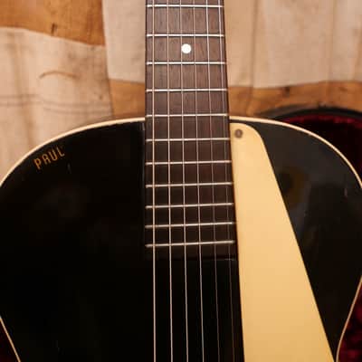 Vega Electric Spanish Archtop 1930's Black image 6