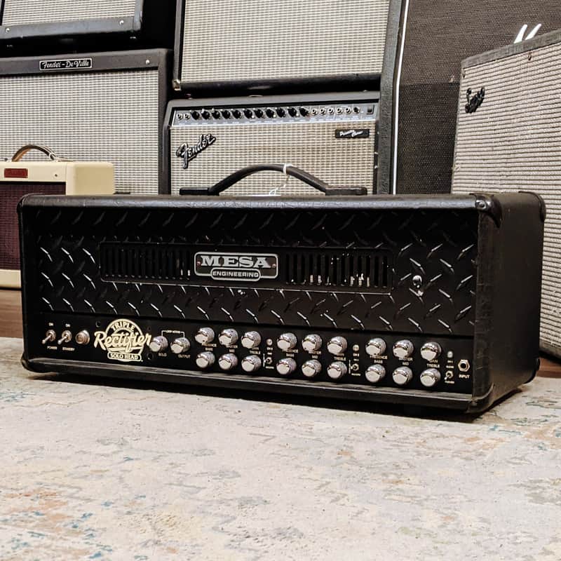 Mesa Boogie Triple Rectifier Solo Head 2-Channel 150-Watt Guitar Amp Head image 1