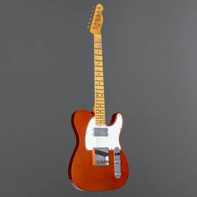 Fender Postmodern Telecaster Journeyman Faded Aged Candy Tangerine - Custom Electric Guitar image 9