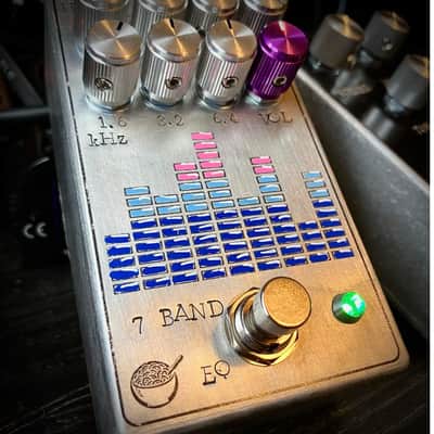 Pasta Pedals 7 Band Equalizer Graphic EQ Pedal (Prismatic EQ) image 2