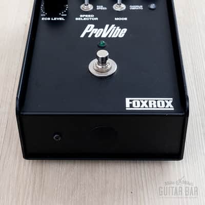 FoxRox Electronics ProVibe Uni-Vibe Chorus & Vibrato Guitar Effects Pedal w/ Power Supply image 2