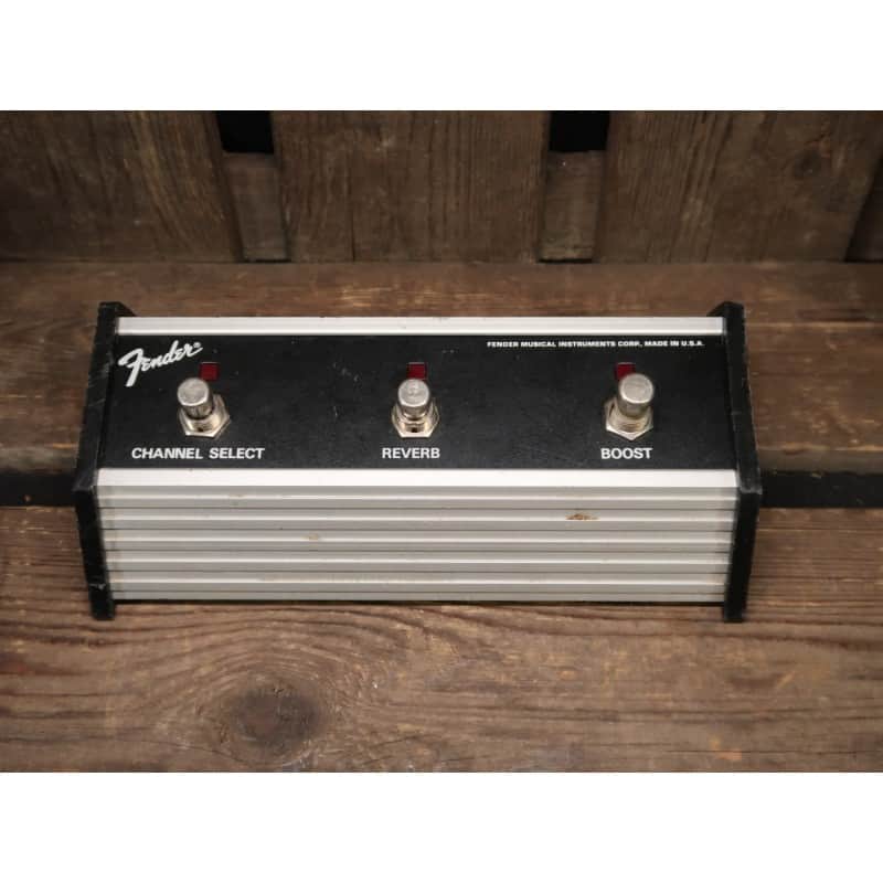 Fender 3 button footswitch, Channel Select/Reverb/Boost image 1