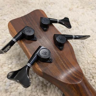 2000 Warwick Thumb BO 4-String Natural Oil w/ EMG 18V & Case image 11