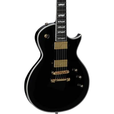 ESP LTD Deluxe EC-1000 Fluence Electric Guitar, Black image 1