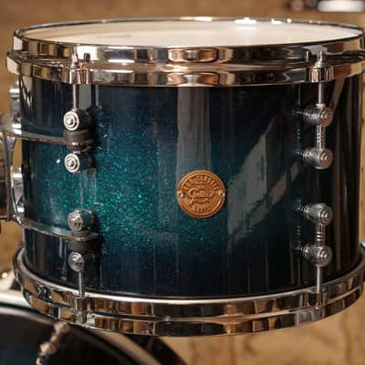 Gretsch 12/16/20/6.5x14" New Classic Drum Set - Colbalt Sparkle Fade image 3