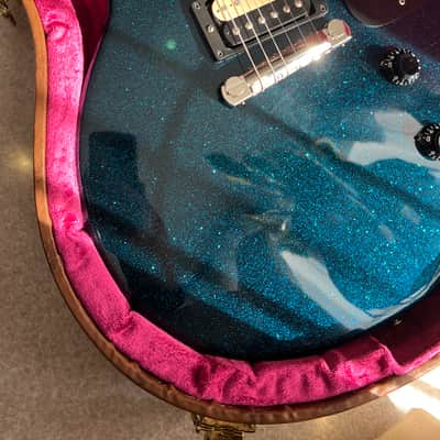 Gibson Custom Shop M2M '58 Humbucker Les Paul Junior Jr DC Brunswick Blue image 9