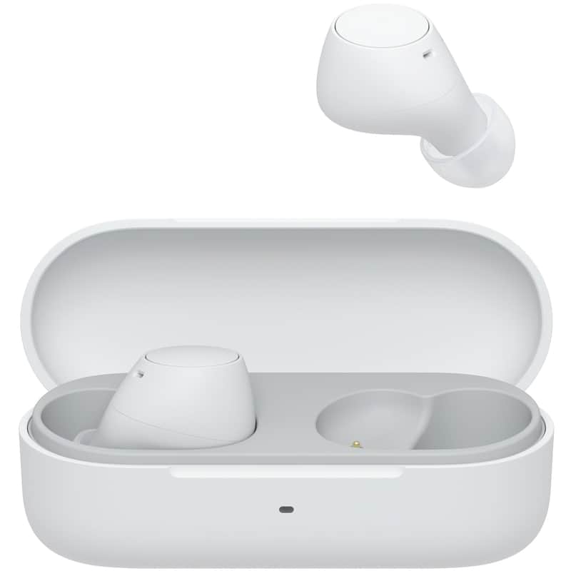 Sony WF-C510 Truly Wireless Earbuds with 22-Hour Battery, IPX4, Multipoint, White image 1