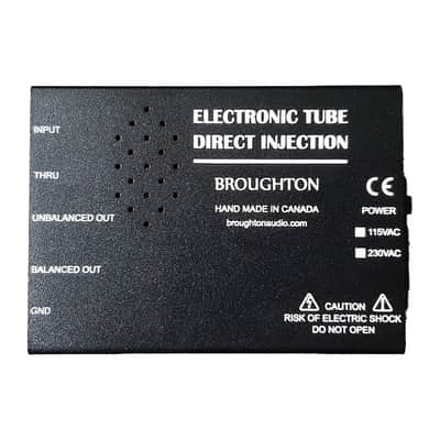 Broughton Audio Electronic Tube Direct Injection (Mains Powered)