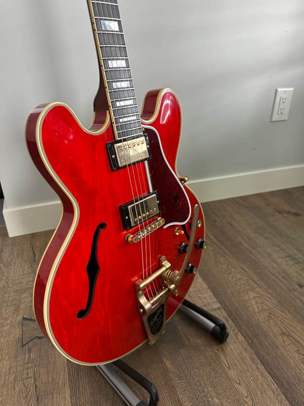 Gibson ES-355 Memphis aged VOS finish - 60's Cherry - Bigsby