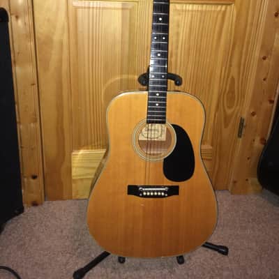 Vintage Emperador AA W2 Acoustic Guitar image 2