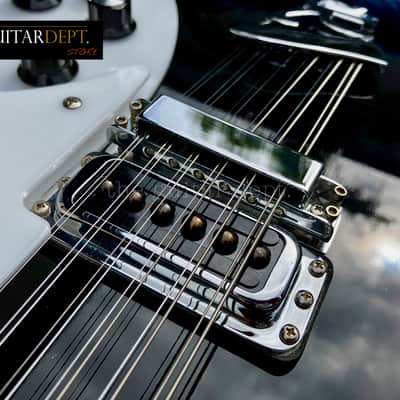 ♚TIMEWARP♚Vintage 1998 Rickenbacker 360-12 String♚JetGlo♚330♚£120 SETUP♚24 FRET! image 10