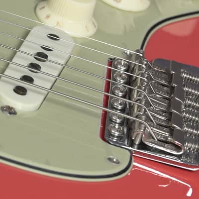 Fender Custom Shop Stratocaster 1959 TCP Vintage Custom Faded Aged Fiesta Red image 5