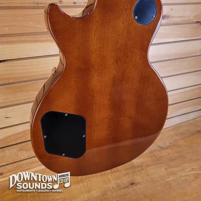 Epiphone Les Paul Standard 60s Figured with Epiphone Premium Gig Bag - Ebony image 7
