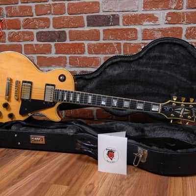 Gibson Les Paul Custom Plain Maple Top Natural 1979 w/Hard Shell Case image 2