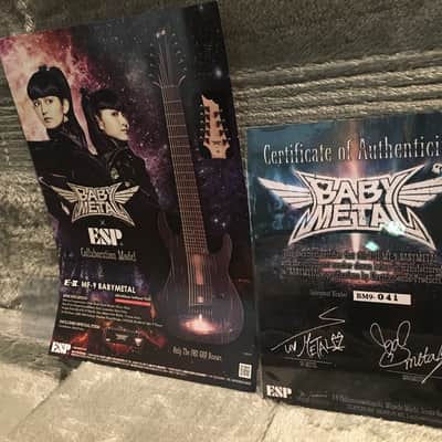 ESP E-II MF-9 BABYMETAL Limited Edition Collaboration/Signature Model Custom 9-String 2020 image 2