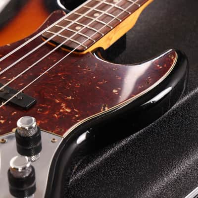 Fender Custom Shop 1960 Jazz Bass Reissue 3-Tone Sunburst Relic 2011 image 10