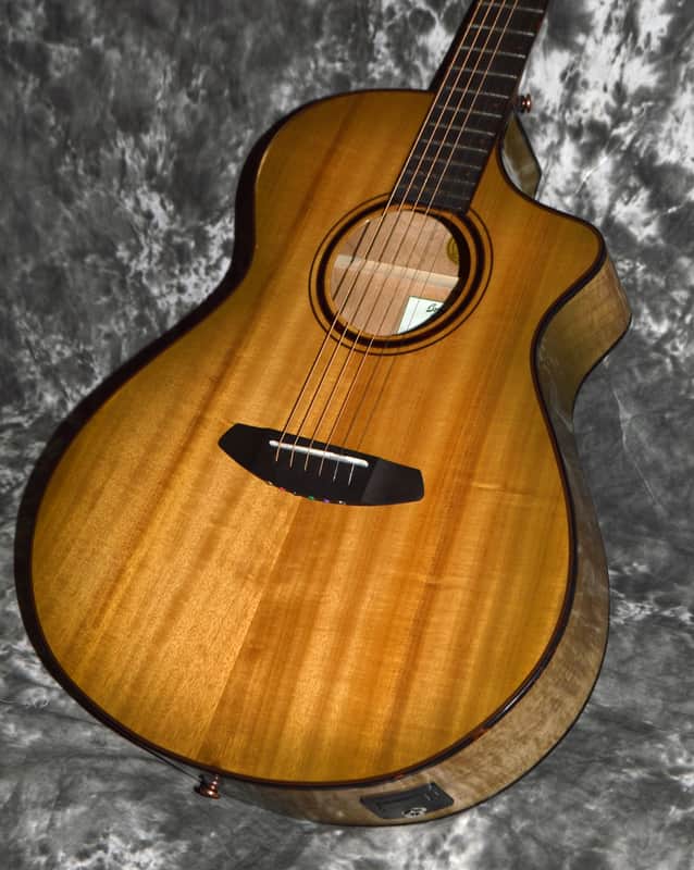 2022 Breedlove - Pursuit Exotic S Concert CE - Sweetgrass image 1