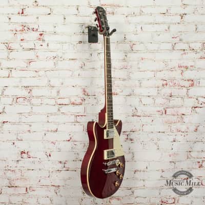 Austin Super 6 Double Cut Electric Guitar Trans Red (USED) x0060 image 4