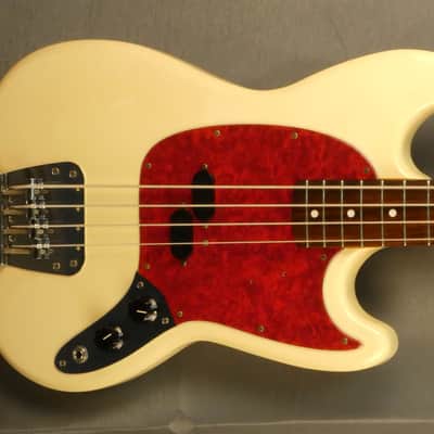 FENDER Mustang Bass MB'98-70 SD Short Scale "1st reissue" 1998 - VWhite - Japan Import image 3