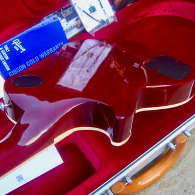 ✮MINTY✮ 2016 Gibson Les Paul Traditional HP ✮Mother Pearl✮ICED TEA AAA✮ 8.7 LBS ✮ Standard image 17