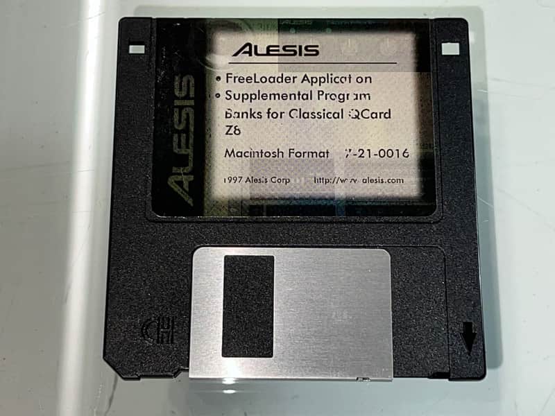 Alesis Freeloader Application on Macintosh floppy disk 1998 - na image 1