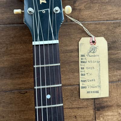 Rock N Roll Relics Thunders Electric Guitar Aged TV Yellow 252020 image 8