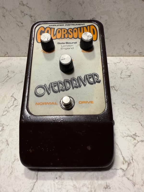 Colorsound Overdriver mid 70s - Silver image 1