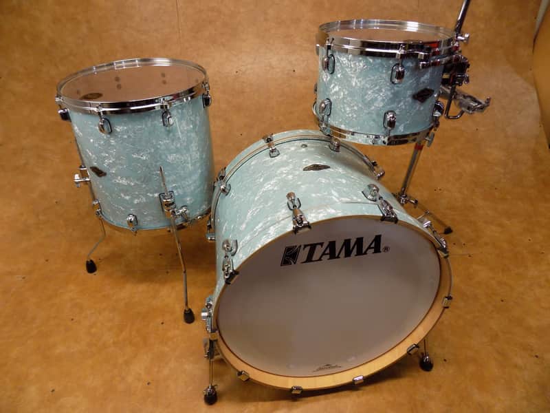 Tama  3pc Starclassic Performer B/B Shell Pack Ice Blue Pearl image 1