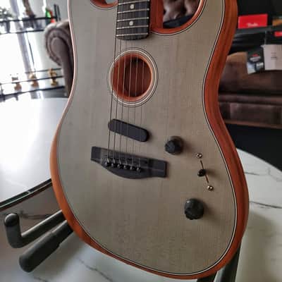 Fender Stratocaster Acoustasonic Sonic Blue image 11