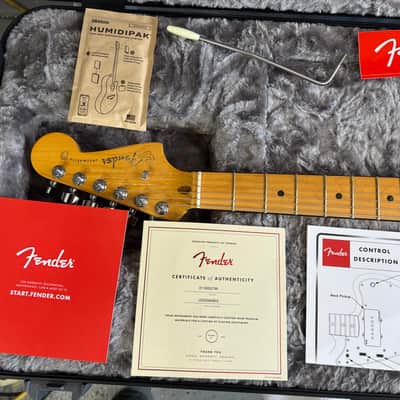 FENDER USA AMERICAN ULTRA JAZZMASTER Electric Guitar, 2017, With Case and Papers. Excellent. image 17