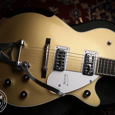 2018 Gretsch G6134T Penguin Limited Edition Casino Gold image 2