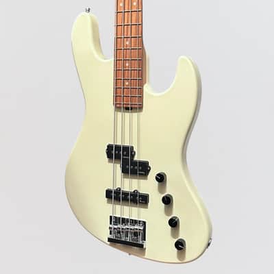Sadowsky MetroExpress 21-Fret Verdine White Artist Line Morado Board 4-String Electric Bass Guitar - Olympic White image 3