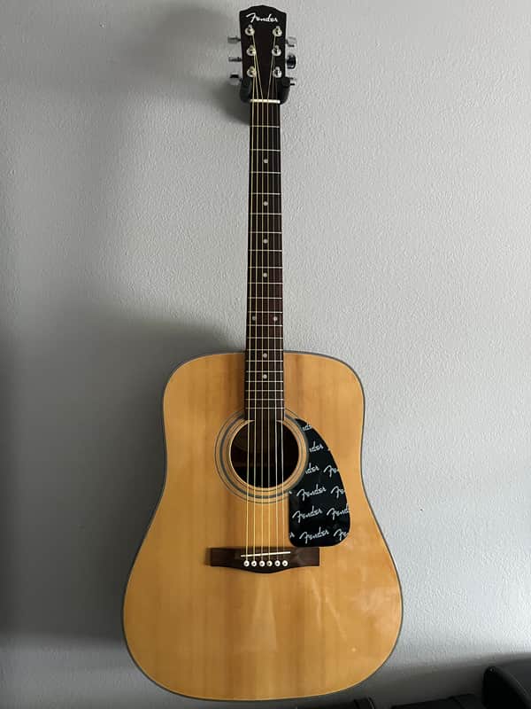 Fender DG-3 Acoustic Guitar 1990s - Natural image 1