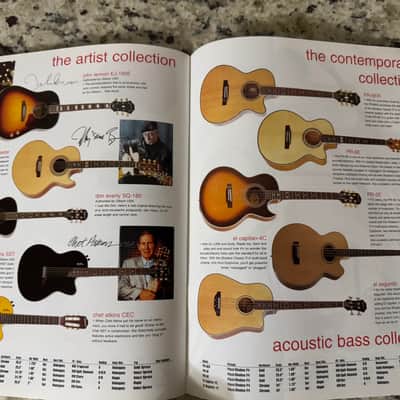 Epiphone Catalog 2003 Dot Les Paul SG flying V Explorer Noel Gallagher supernova union Jack Riviera casino John Lennon Zakk Wylde ace frehley classic custom black beauty standard 56 Goldtop Goth Thunderbird image 13