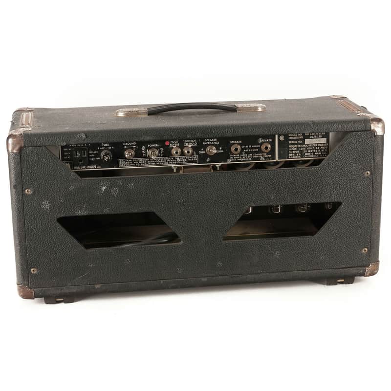 Music Man HD-130 Reverb 2-Channel 130-Watt Guitar Amp Head 1974 - 1979 image 2