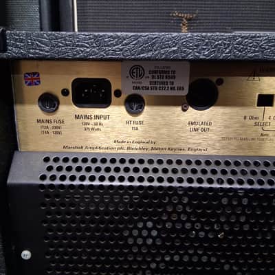 Marshall JCM 2000 TSL 122 Triple Super Lead 3-Channel 100-Watt 2x12" Guitar Combo 2000 Dr Tube Stable Bias New EL34B Tubes image 7