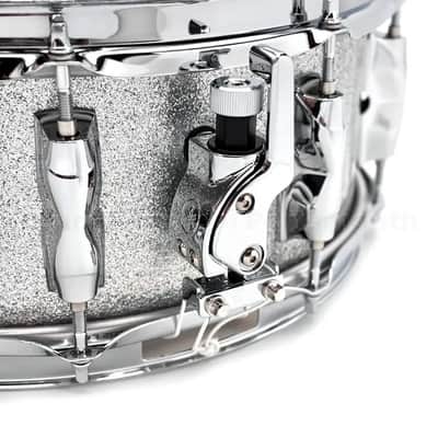 Yamaha Recording Custom Snare Drum 14x5.5 Silver Sparkle image 2