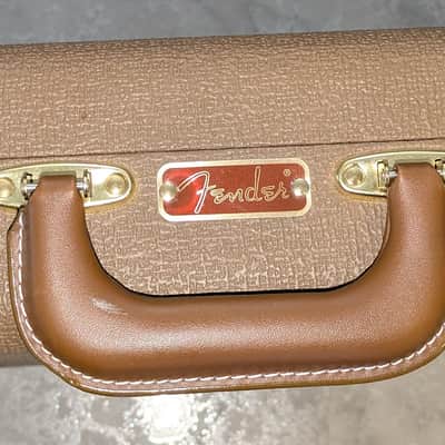 Fender Strat / Tele Hard Shell Case Cocci / Orange Satin - AVRI Series - Coco / Orange Satin image 2