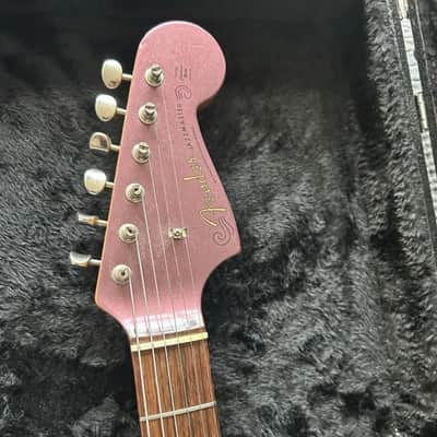 2002 Fender Japan CIJ JM66-80 BMT Jazzmaster Burgundy Mist Matching Headstock Rare Color #12/120, Recent Refret image 14