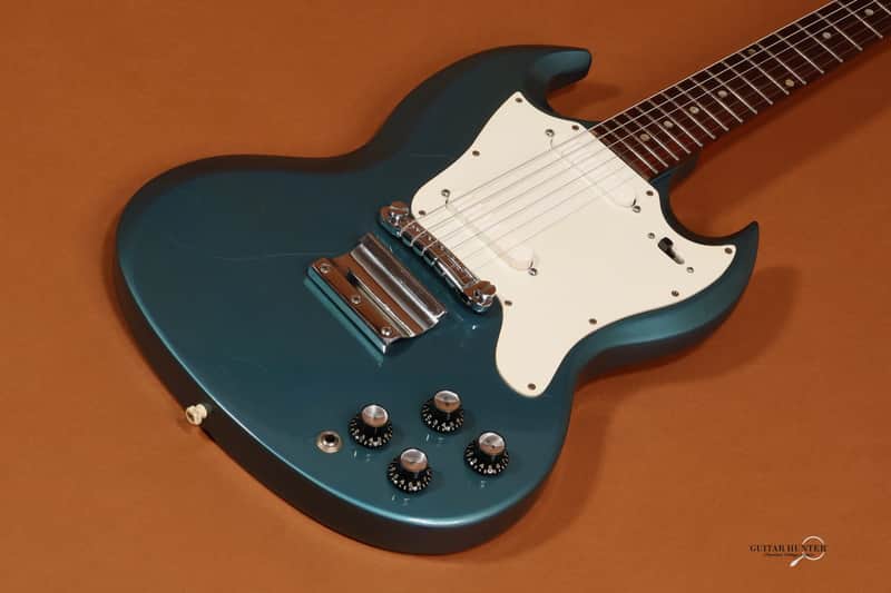 1966 Gibson Melody Maker D - Pelham Blue - All Original image 1