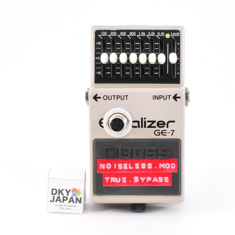Boss GE-7 Modified True Bypass & Noiseless Equalizer Made In Taiwan 1999 Guitar Effects Pedal Used From Japan #JM85164 image 1