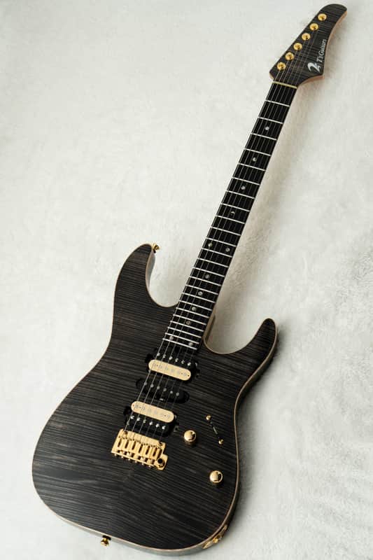 T's Guitars DST Pro 24 -Trans Black w/Antique Gold Wrap Back- 2026