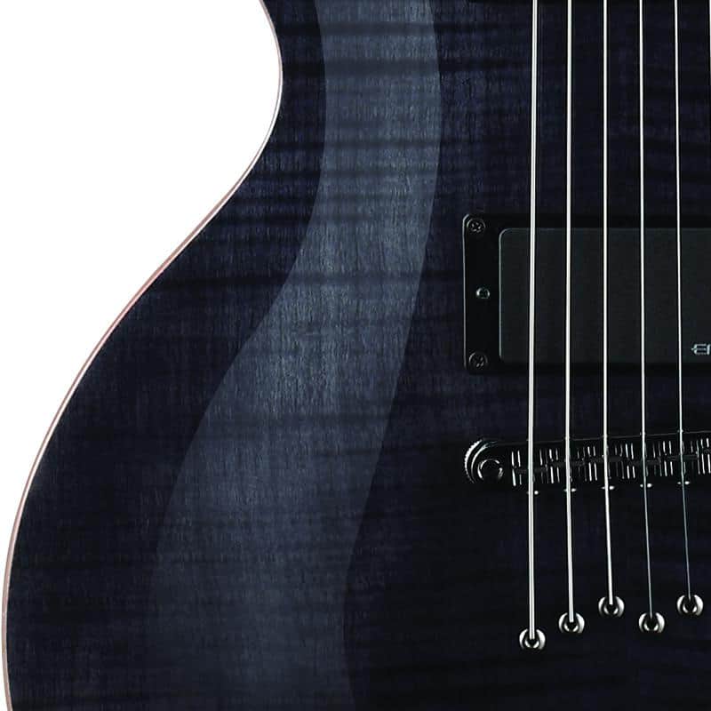 Cort Z-Custom 2 Trans Black Electric Guitar | Reverb