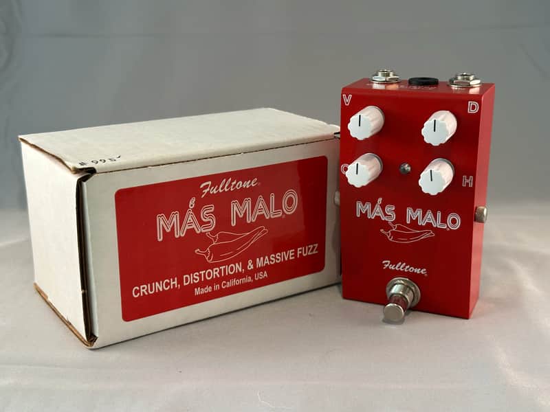 Fulltone Mas Malo Distortion / Fuzz 2010s - Red image 1