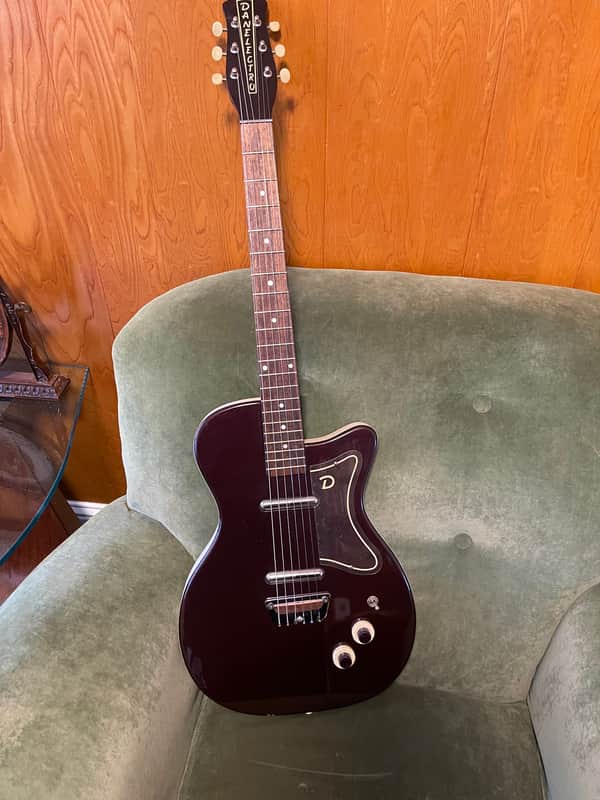 Danelectro 56-U2 Dark Purple Sparkle | Reverb