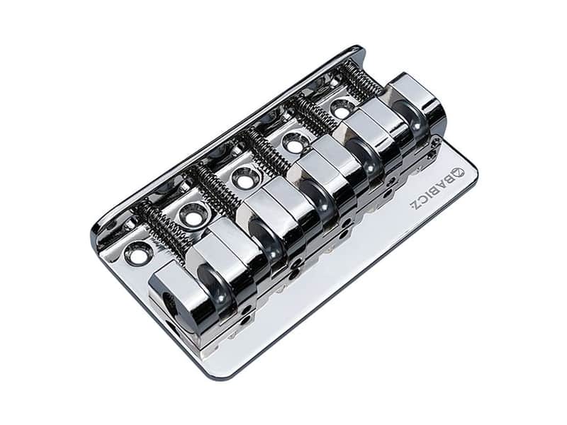 Babicz Full Contact Hardware Z Series 5 string bass bridge Chrome image 1