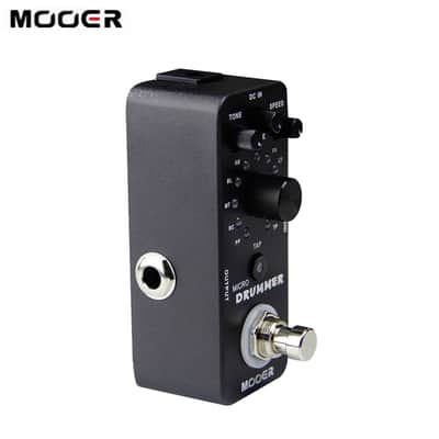 Mooer Micro Drummer Built-in Tap Tempo 121 Drumbeats True Bypass Free Shipment,price include the import duty for US buyer image 5