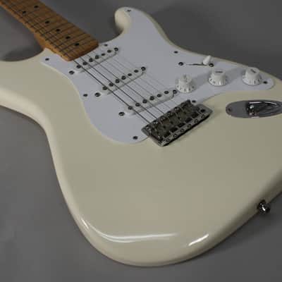 1996/2000 Fender Jimmie Vaughan Signature Tex Mex Stratocaster Olympic White w/HSC image 7